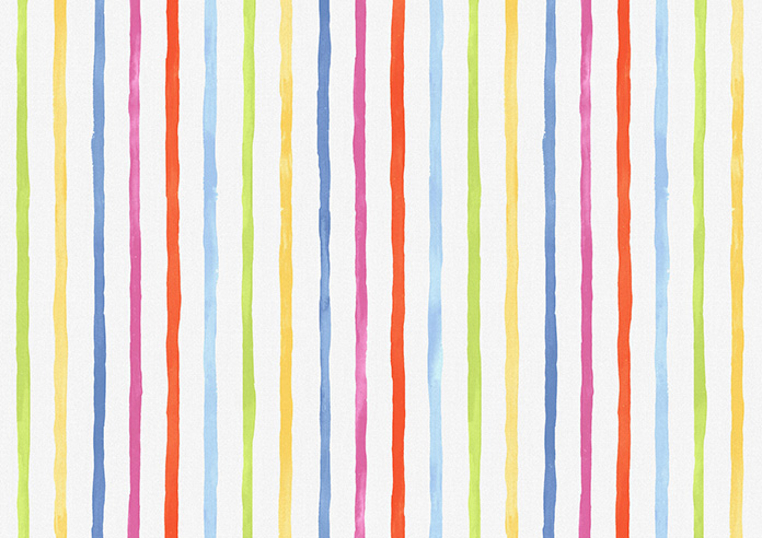 Vintage Stripe, Rainbow - Roman Blind - Image 7